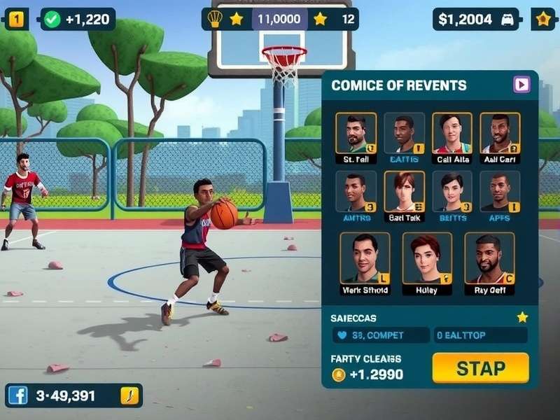 Bhopal Hoops Glory gameplay screenshot showing basketball action