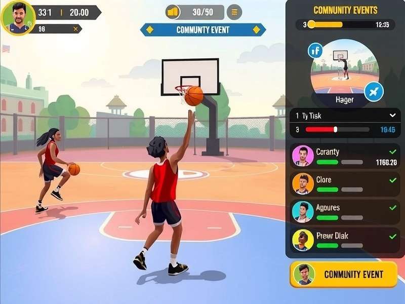 Bhopal Hoops Glory community event screenshot